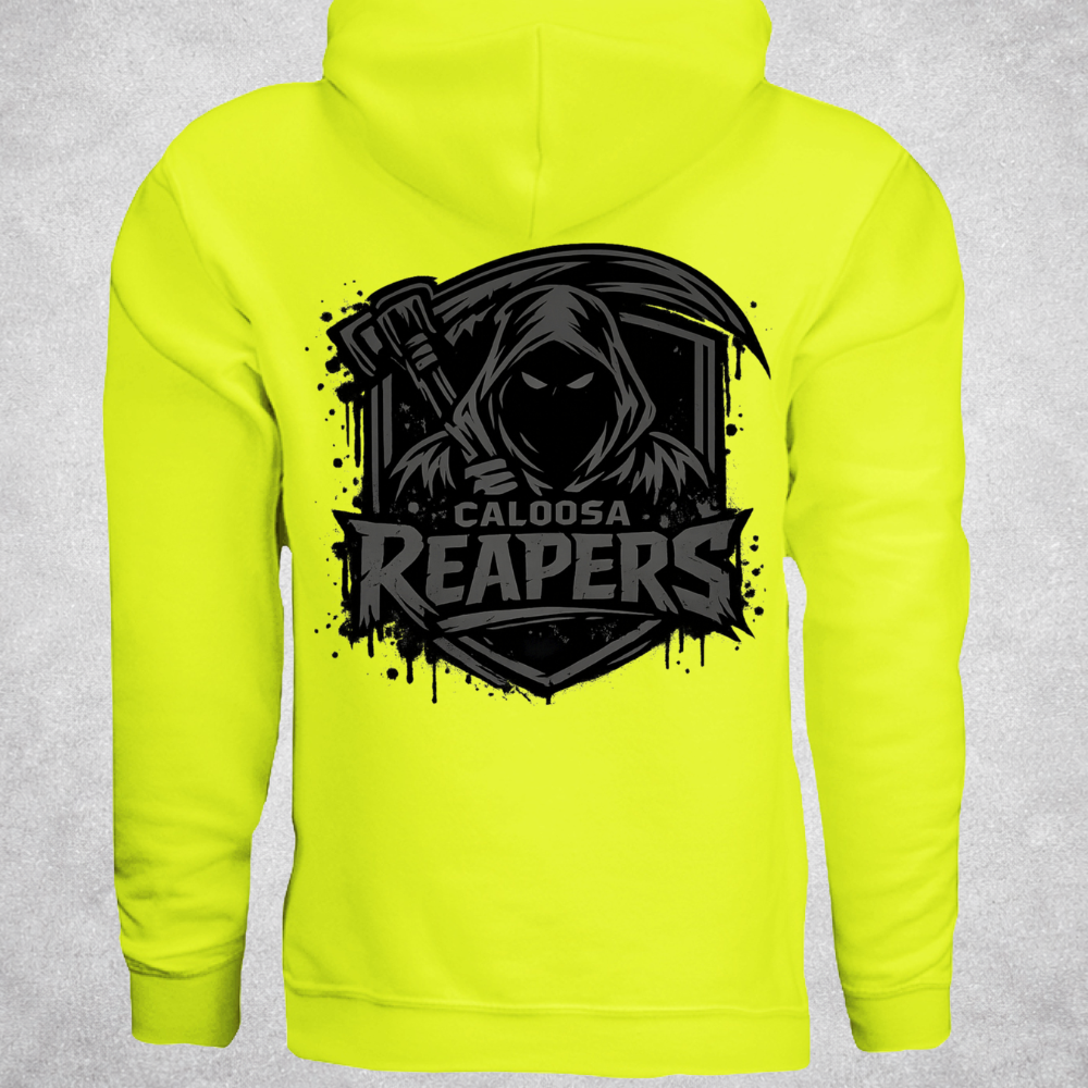 Safety Green Blackout Hoodie