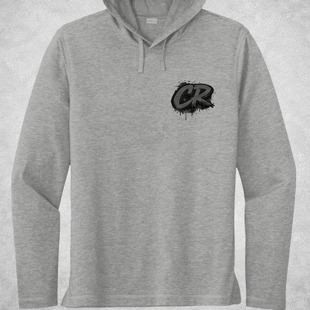 Sport-Tek ST406 Sport-Tek ® PosiCharge ® Tri-Blend Wicking Long Sleeve Hoodie