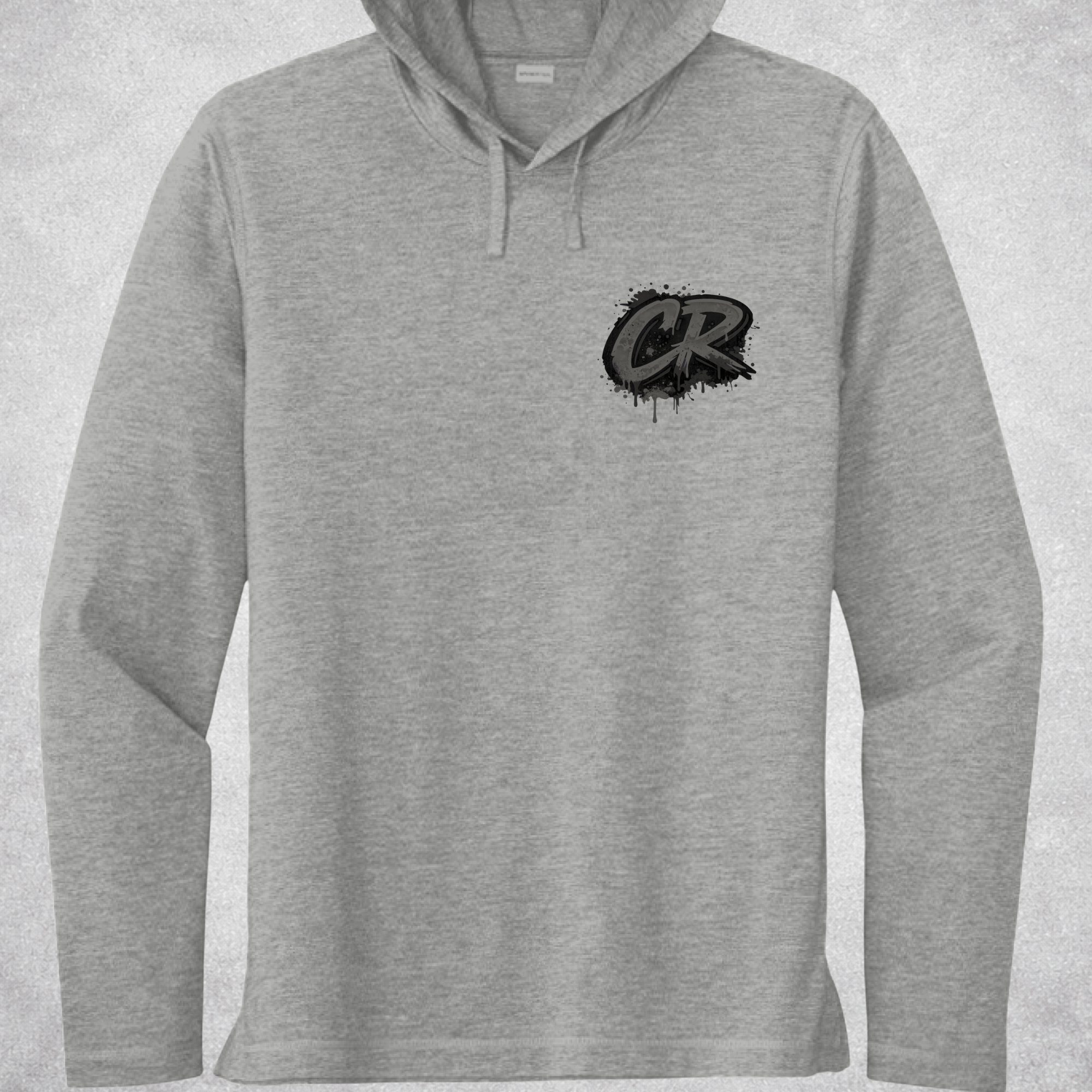 Sport-Tek ST406 Sport-Tek ® PosiCharge ® Tri-Blend Wicking Long Sleeve Hoodie